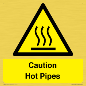 Caution Hot Pipes
